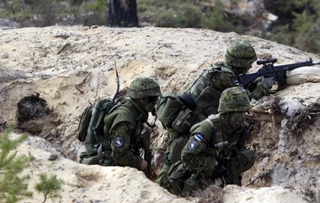 Cuộc tập trận tại Estonia (Ảnh: