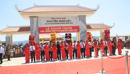 Khánh thành khu tưởng niệm Nguyễn Sinh Sắc ảnh 1