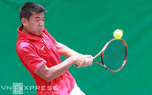 Lý Hoàng Nam vẫn duy trì phong độ tích cực. Ảnh:Đức Đồng. HOANG-NAM-16-2409-1432173247-3206-143320