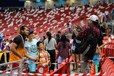 Những hình đẹp trên khán đài SEA Games 28 ảnh 13 Những hình đẹp trên khán đài SEA Games 28 ảnh 13