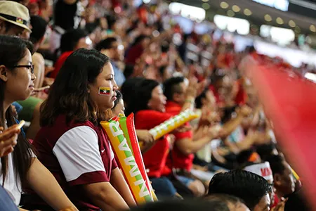 Những hình đẹp trên khán đài SEA Games 28 ảnh 11 Những hình đẹp trên khán đài SEA Games 28 ảnh 11