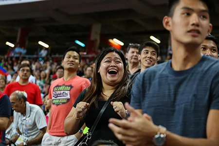 Những hình đẹp trên khán đài SEA Games 28 ảnh 6 Những hình đẹp trên khán đài SEA Games 28 ảnh 6