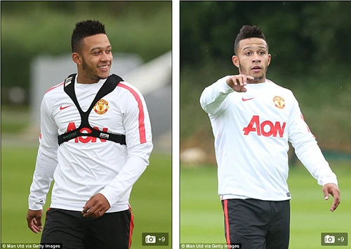 Chùm ảnh tân binh của M.U ra mắt đồng đội mới ảnh 2