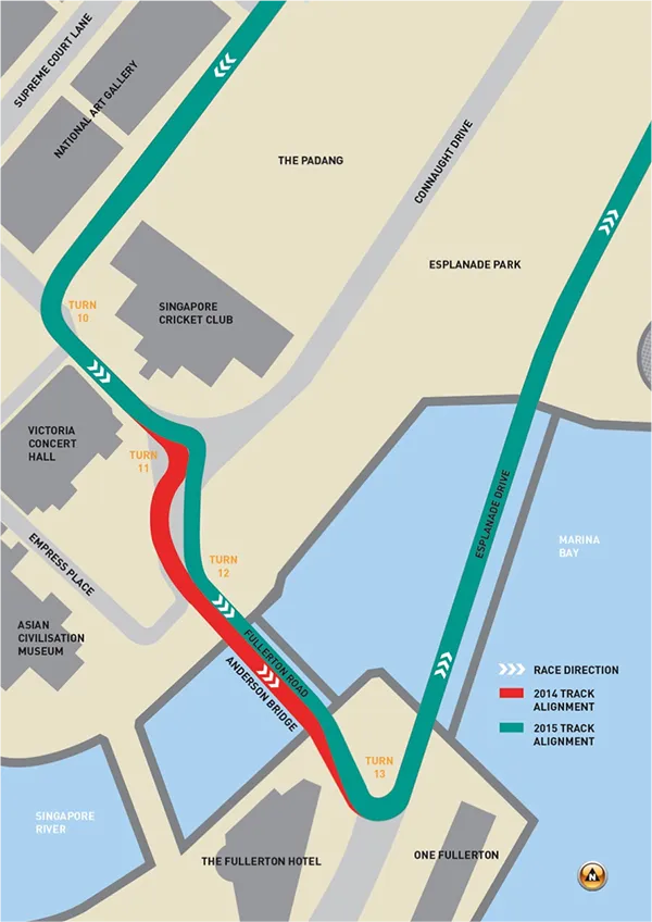 Đường đua F1 Singapore thay đổi để hấp dẫn hơn ảnh 2