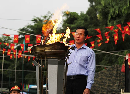 TP.HCM: Hơn 1.200 thanh niên tình nguyện nhập ngũ ảnh 17