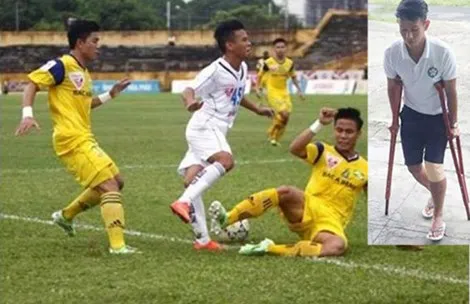 Quế Ngọc Hải bị treo giò 6 tháng vì pha 'chặt chém' kinh hoàng ảnh 1