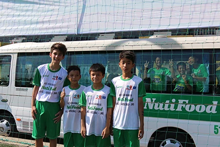 Tài năng trẻ của Úc thi vào Học viện bóng đá NutiFood ảnh 4