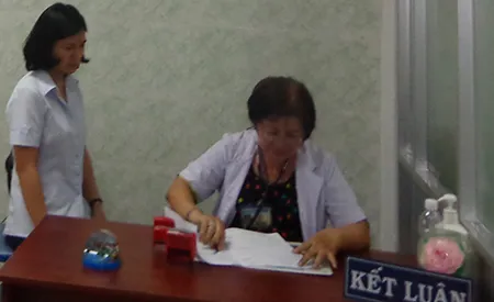 Ngày đầu tiên khám sức khỏe lái xe theo cách mới ảnh 10