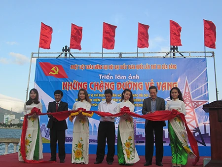 Triển lãm ảnh chào mừng Đại hội Đảng XII ảnh 1