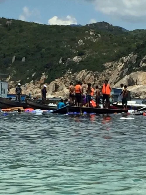 Sập nhà hàng nổi ở Vĩnh Hy:Tiếp tục tìm kiếm hai nạn nhân ảnh 2