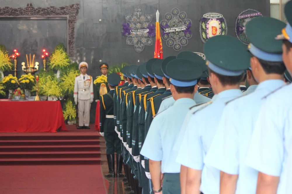 Lễ truy điệu 3 phi công hi sinh khi làm nhiệm vụ ảnh 11 Lễ truy điệu 3 phi công hi sinh khi làm nhiệm vụ ảnh 11