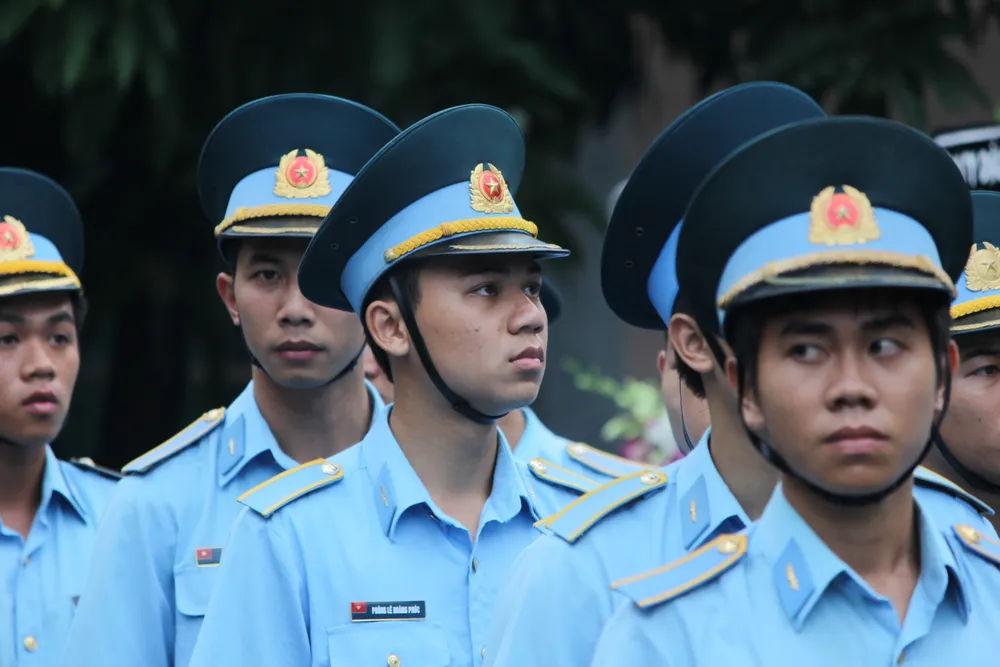 Lễ truy điệu 3 phi công hi sinh khi làm nhiệm vụ ảnh 43 Lễ truy điệu 3 phi công hi sinh khi làm nhiệm vụ ảnh 43