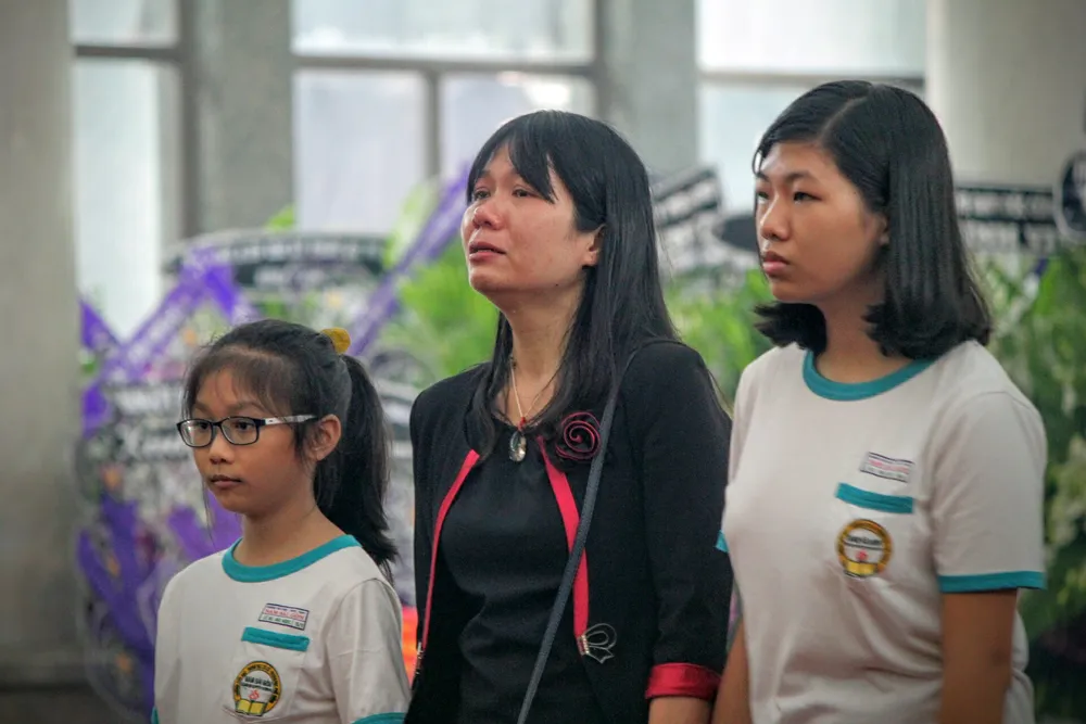 Lễ truy điệu 3 phi công hi sinh khi làm nhiệm vụ ảnh 14 Lễ truy điệu 3 phi công hi sinh khi làm nhiệm vụ ảnh 14