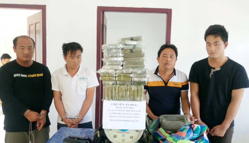 Chặt đứt đường dây mang lượng ma túy lớn vào Việt Nam ảnh 1 Chặt đứt đường dây mang lượng ma túy lớn vào Việt Nam ảnh 1