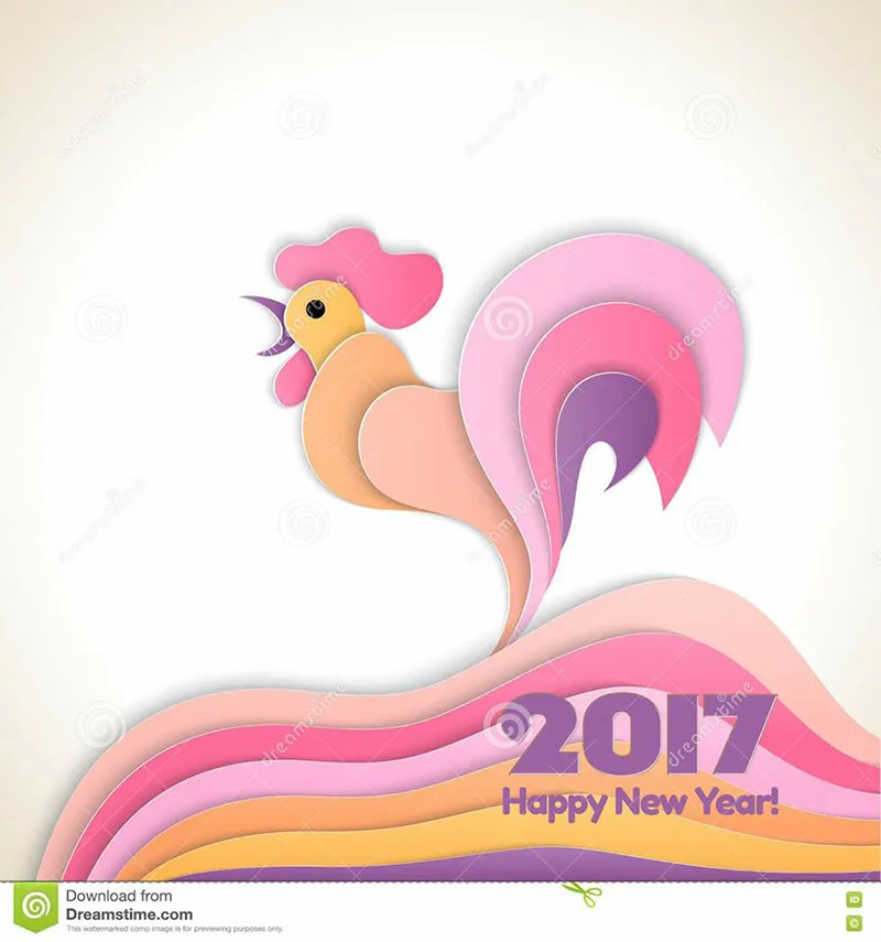 Độc đáo biểu tượng gà qua những nét phác đơn sơ ảnh 10