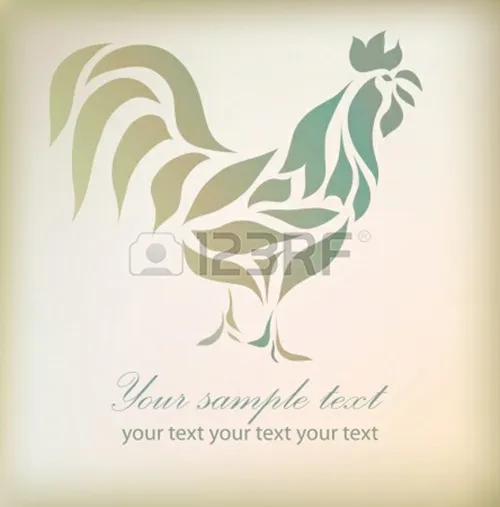 Độc đáo biểu tượng gà qua những nét phác đơn sơ ảnh 6