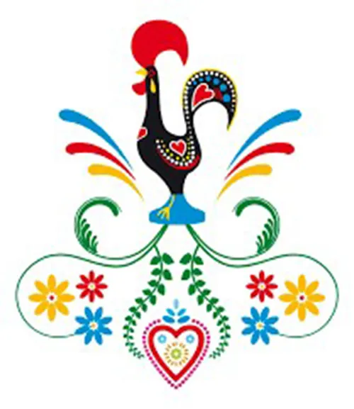 Độc đáo biểu tượng gà qua những nét phác đơn sơ ảnh 7