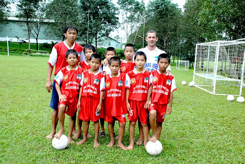 Ảnh xưa về Công Phượng, Văn Toàn tại học viện HAGL ảnh 1