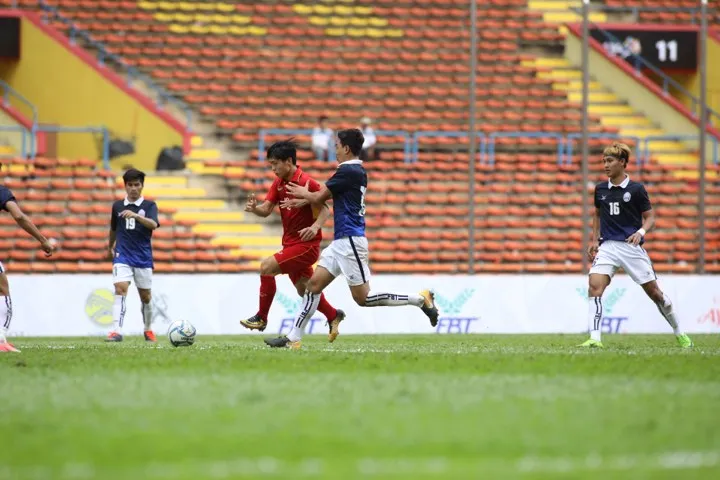 Công Phượng lập cú đúp,U22 Việt Nam thắng đẹp Campuchia ảnh 13 Công Phượng lập cú đúp,U22 Việt Nam thắng đẹp Campuchia ảnh 13