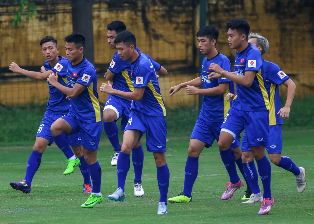 U-23 Việt Nam 'luyện công' chờ 'đấu' Oman ảnh 4 U-23 Việt Nam 'luyện công' chờ 'đấu' Oman ảnh 4