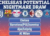 Chelsea đối mặt bảng tử thần ở Champions League