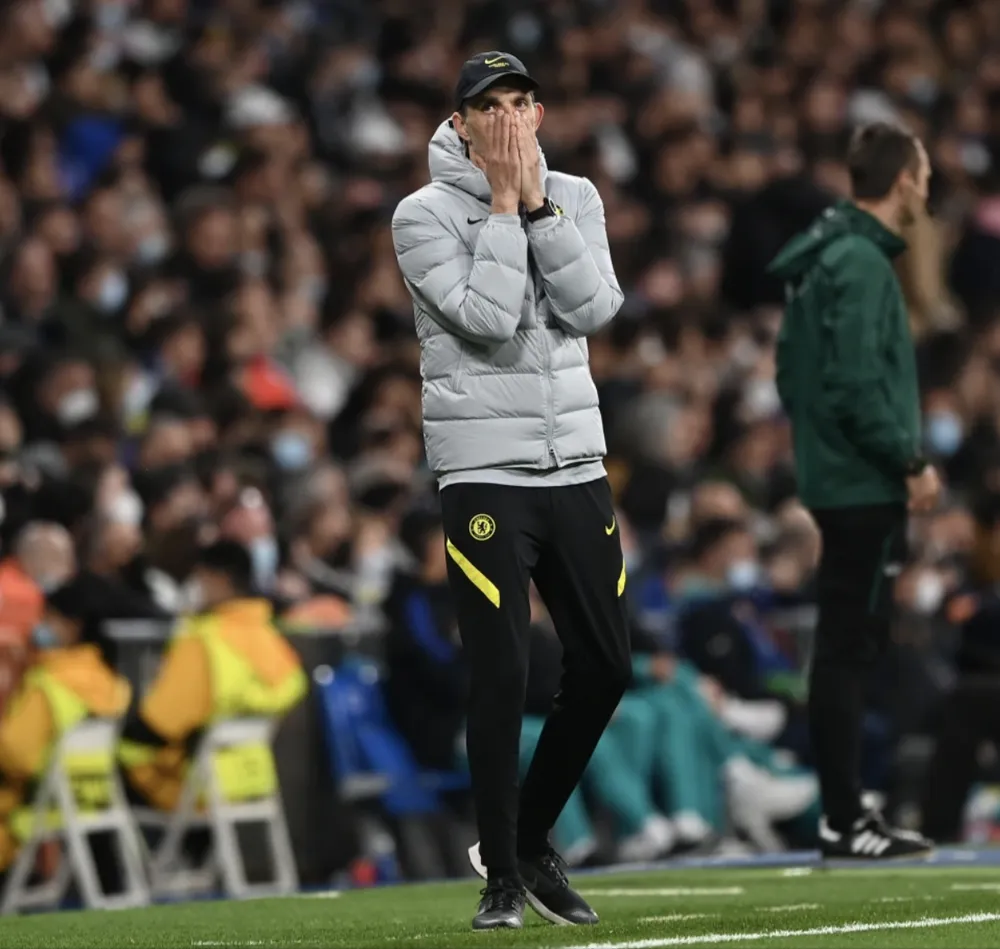 Tuchel cho rằng Real Madrid thường xuyên được hưởng lợi từ quyết định của trọng tài tại Champions League. ẢNH: GETTY Tuchel cho rằng Real Madrid thường xuyên được hưởng lợi từ quyết định của trọng tài tại Champions League. ẢNH: GETTY