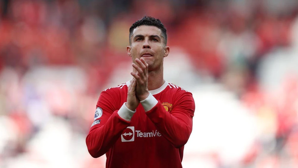 Tương lai của Ronaldo tại Old Trafford vào mùa tới vẫn chưa rõ ràng. ẢNH: GETTY