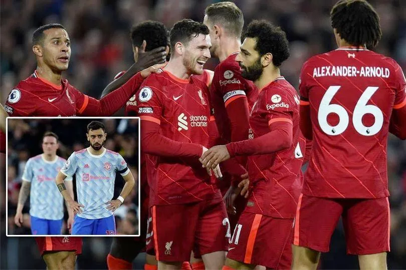 MU nhận thêm 1 thất bại đau đớn trước Liverpool. ẢNH: MIRROR