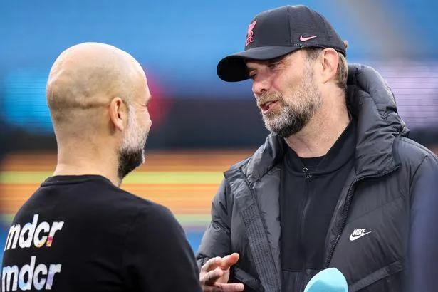 Pep Guardiola và Jurgen Klopp luôn dành sự tôn trọng cho nhau. ẢNH: GETTY Pep Guardiola và Jurgen Klopp luôn dành sự tôn trọng cho nhau. ẢNH: GETTY