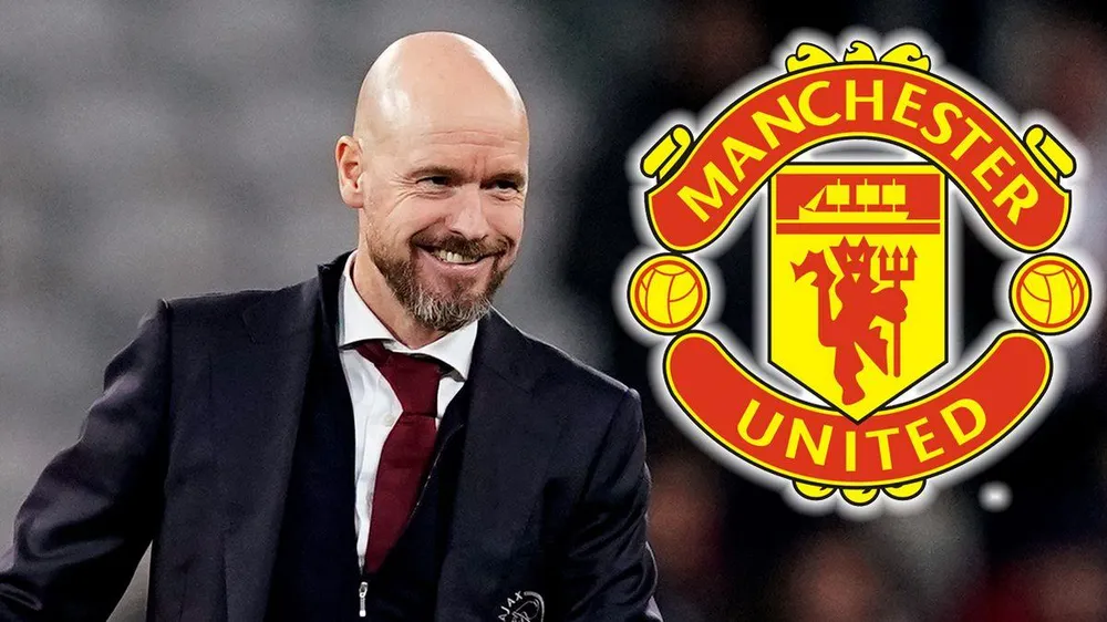 Ten Hag chính thức trở thành HLV trưởng Man Utd từ mùa giải tới. ẢNH: MIRROR