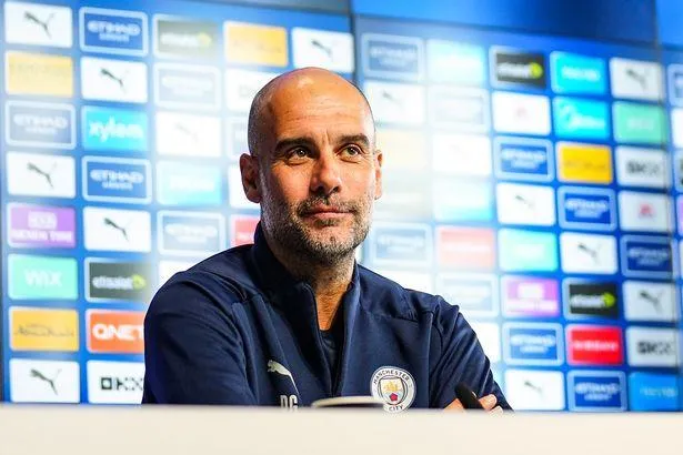 Pep Guardiola đã gửi lời chúc mừng đến Ten Hag. ẢNH: GETTY