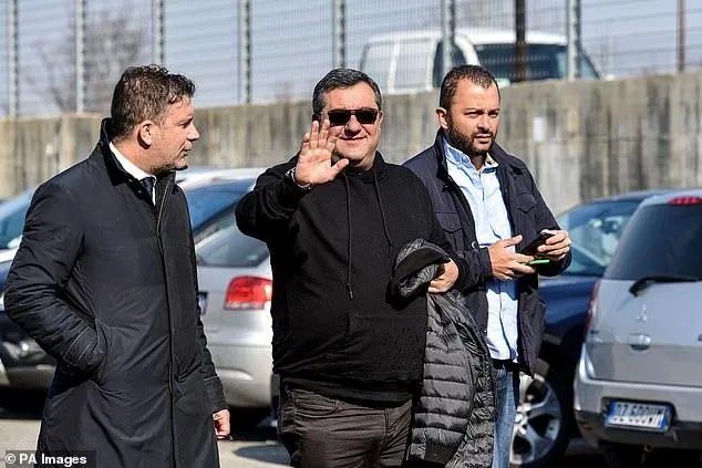 Raiola dự kiến sẽ có mùa hè bận rộn. ẢNH: PA