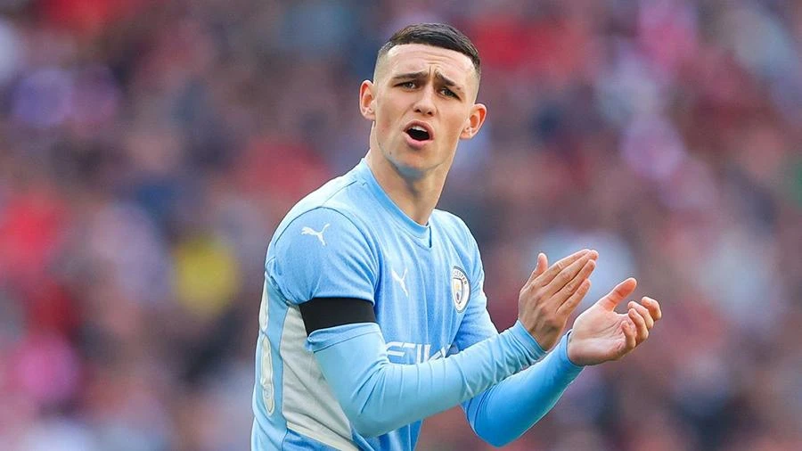 Pep Guardiola rất hài lòng về màn trình diễn của cậu học trò trẻ Foden thời gian gần đây. ẢNH: GETTY