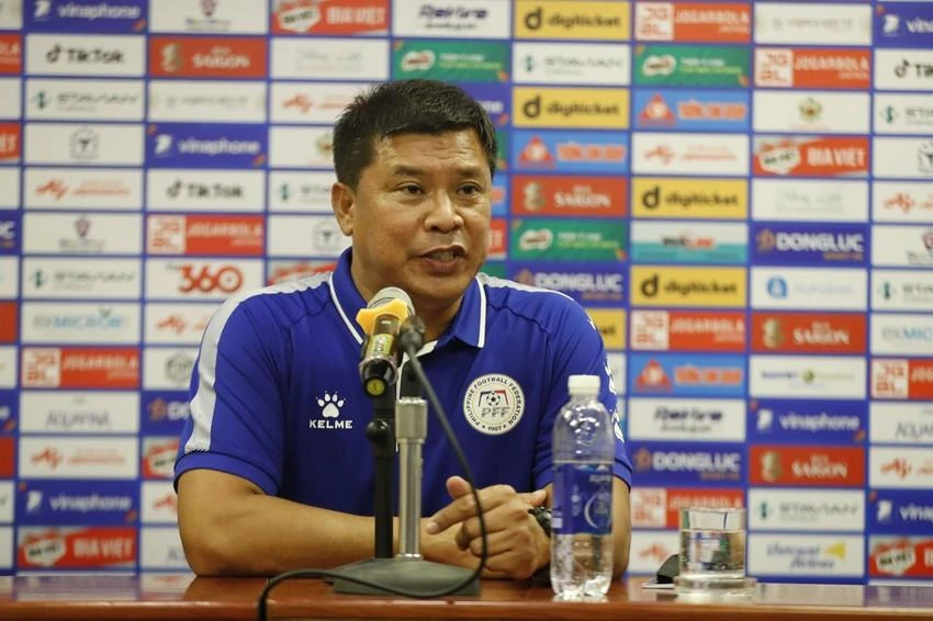 HLV Fegidero của U-23 Philippines.