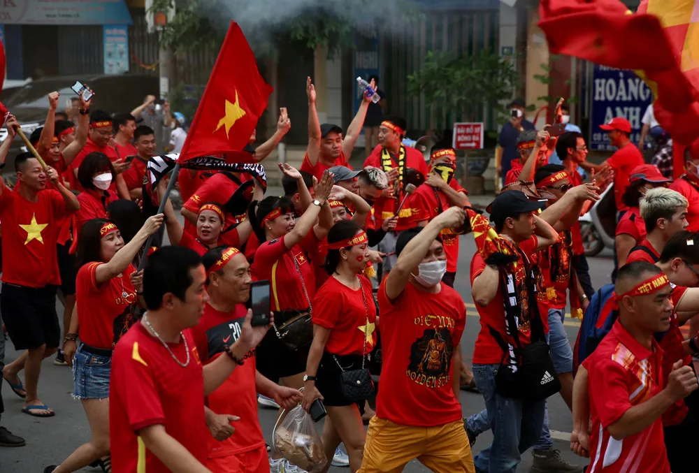 Tiến Linh lập công lớn, U-23 Việt Nam vào chung kết SEA Games đấu Thái Lan ảnh 5 Tiến Linh lập công lớn, U-23 Việt Nam vào chung kết SEA Games đấu Thái Lan ảnh 5