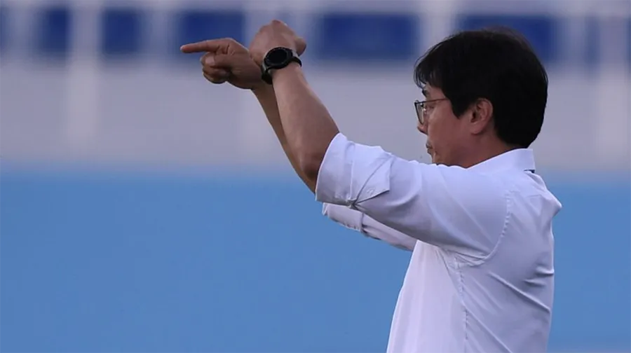 HLV trưởng Hwang Sun-hong của U-23 Hàn Quốc. ẢNH: AFC HLV trưởng Hwang Sun-hong của U-23 Hàn Quốc. ẢNH: AFC