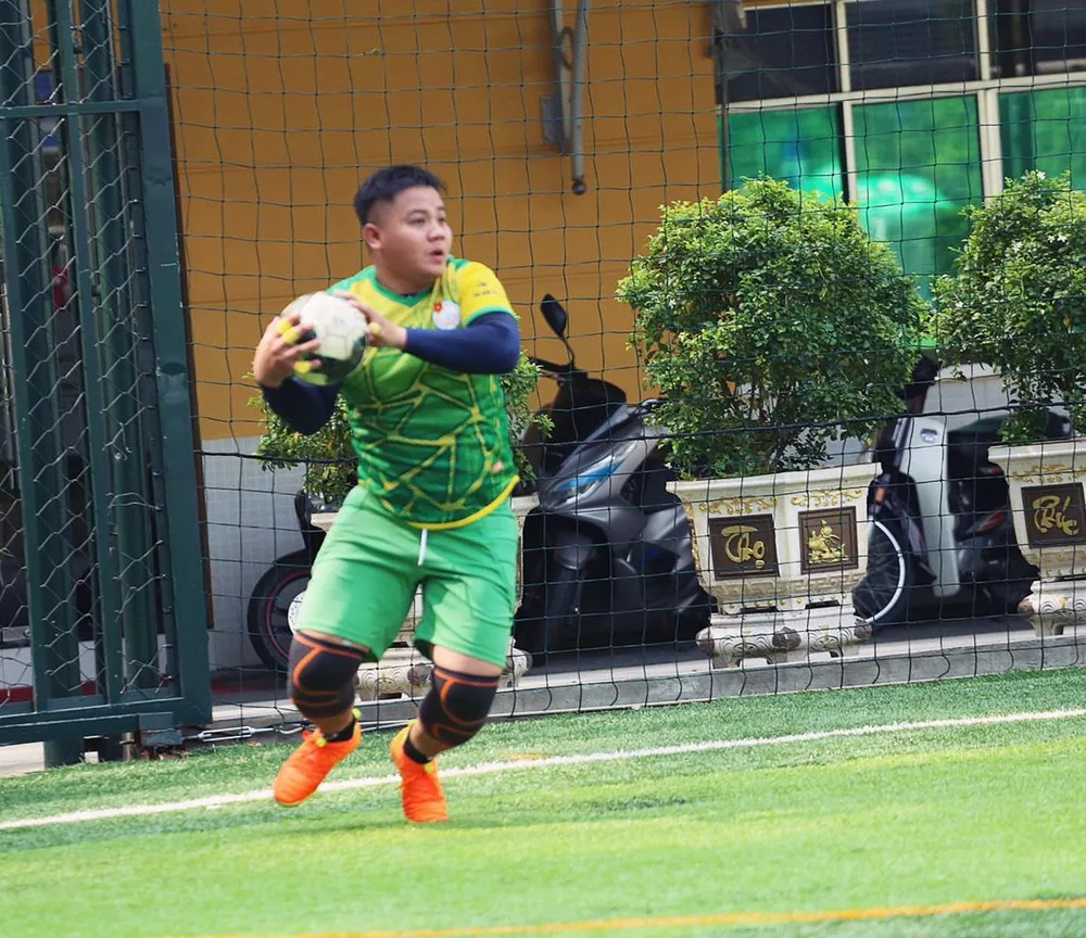 Thủ môn Phan Khôi.