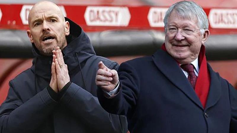 Ten Hag đưa MU trở lại với văn hóa thời Sir Alex Ferguson. ẢNH: MIRROR