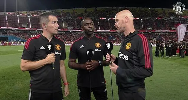 Ten Hag khẳng định chiến thắng của MU trước Liverpool không nói lên điều gì cả. ẢNH: GETTY