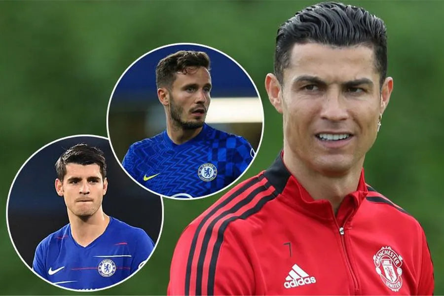 Hai cựu sao của Chelsea đã cản trở quá trình gia nhập Atletico của Ronaldo. ẢNH: MIRROR