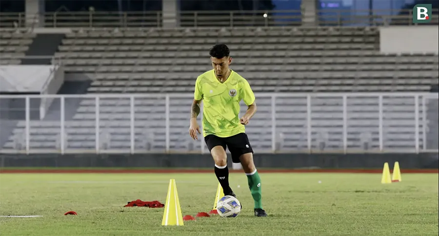 Cầu thủ gốc Hà Lan Kai Boham không đáp ứng yêu cầu chuyên môn của HLV Shin Tae-yong. ẢNH: BOLA