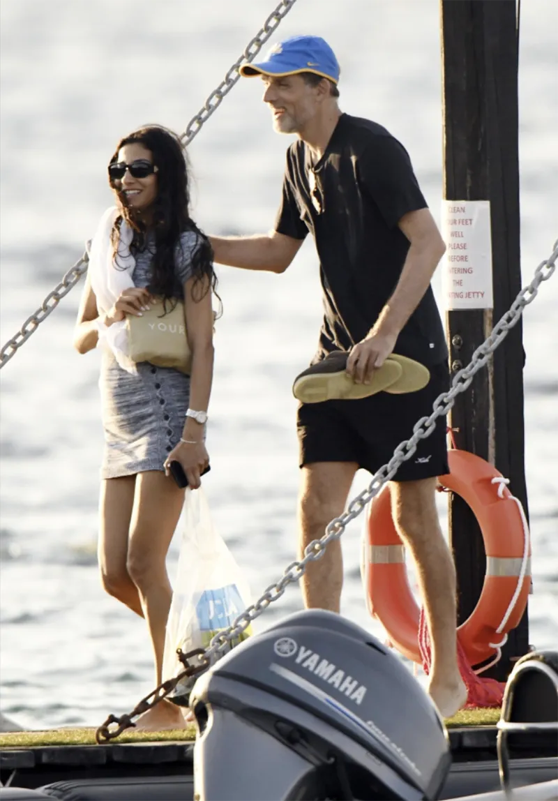 HLV Tuchel tìm thấy tình yêu một lần nữa với cô bạn gái mới Max. ẢNH: BACKGRID HLV Tuchel tìm thấy tình yêu một lần nữa với cô bạn gái mới Max. ẢNH: BACKGRID