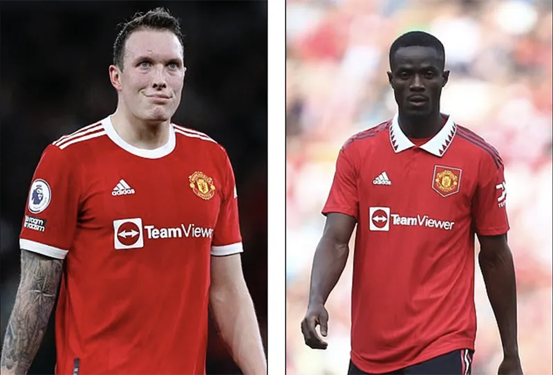 Phil Jones và Eric Bailly thường xuyên dính chấn thương dài hạn. ẢNH: REUTERS, DAILY MAIL