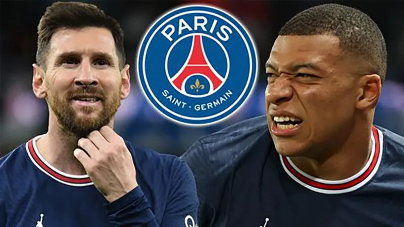 Messi không đồng tình với Mbappe về việc đẩy Neymar rời PSG. ẢNH: MIRROR