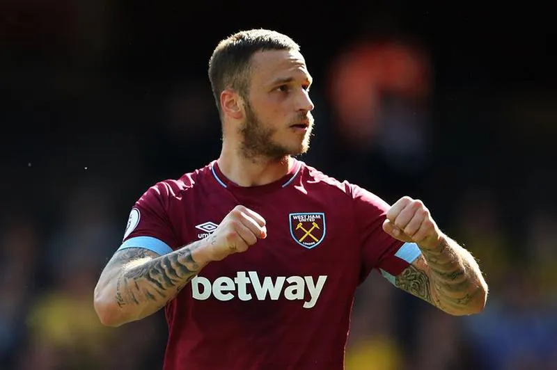 Marko Arnautovic từng chơi rất thành công ở West Ham United. ẢNH: GETTY