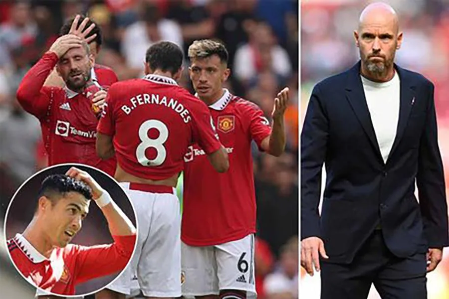 MU đá giao hữu kín chỉ 1 ngày sau thất bại trước Brighton. ẢNH: DAILY STAR MU đá giao hữu kín chỉ 1 ngày sau thất bại trước Brighton. ẢNH: DAILY STAR