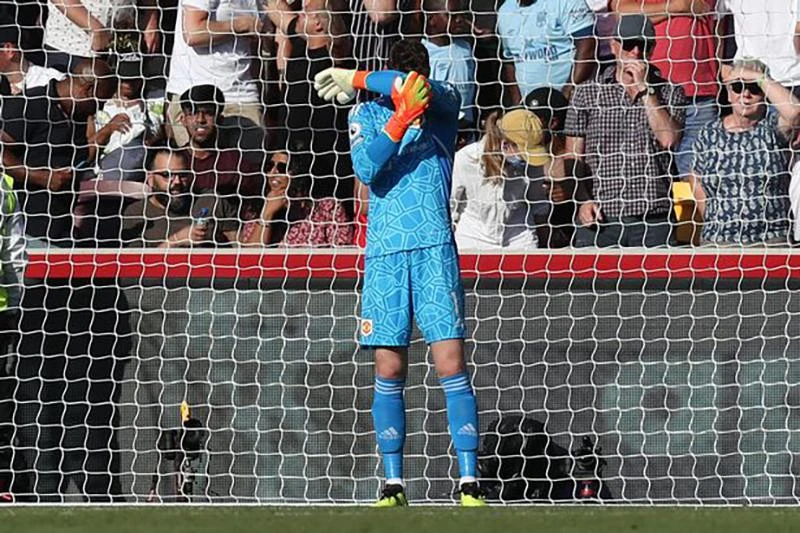 De Gea thừa nhận trải qua một ngày kinh hoàng. ẢNH: GETTY