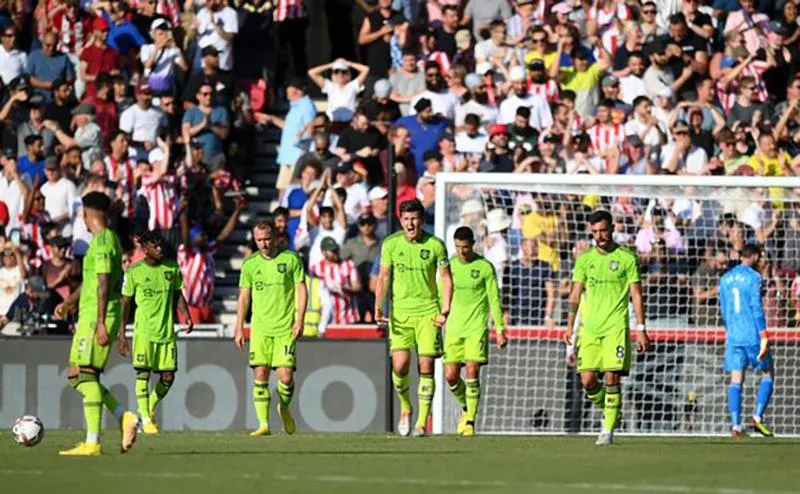 Man Utd lại có một đêm đáng quên ở sân chơi Premier League. ẢNH: GETTY Man Utd lại có một đêm đáng quên ở sân chơi Premier League. ẢNH: GETTY