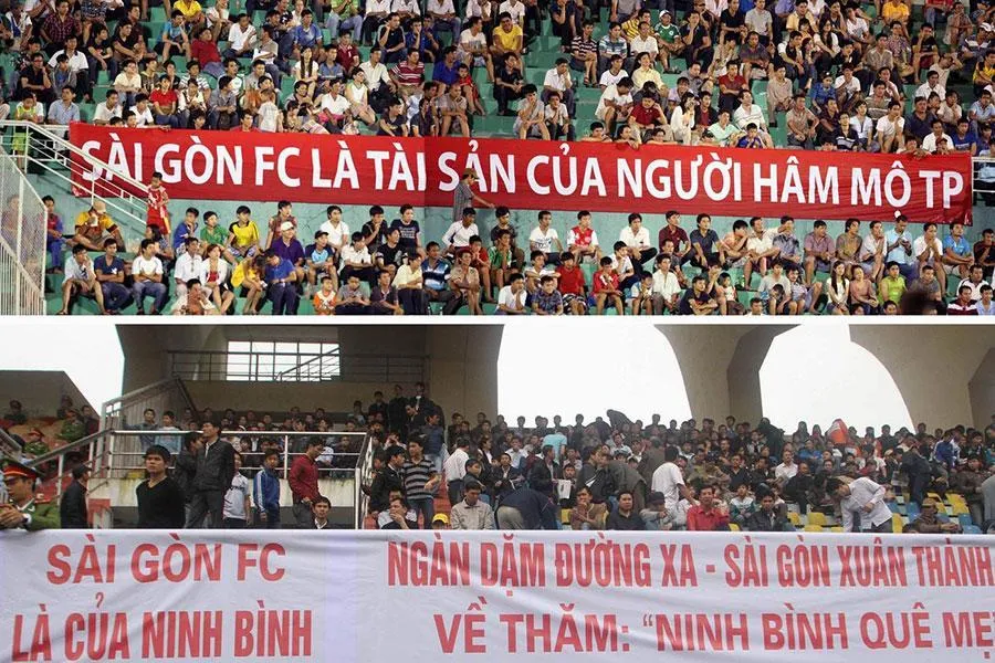 Một cái tên Sài Gòn FC nhưng là của ai? Ảnh: Tư liệu Một cái tên Sài Gòn FC nhưng là của ai? Ảnh: Tư liệu