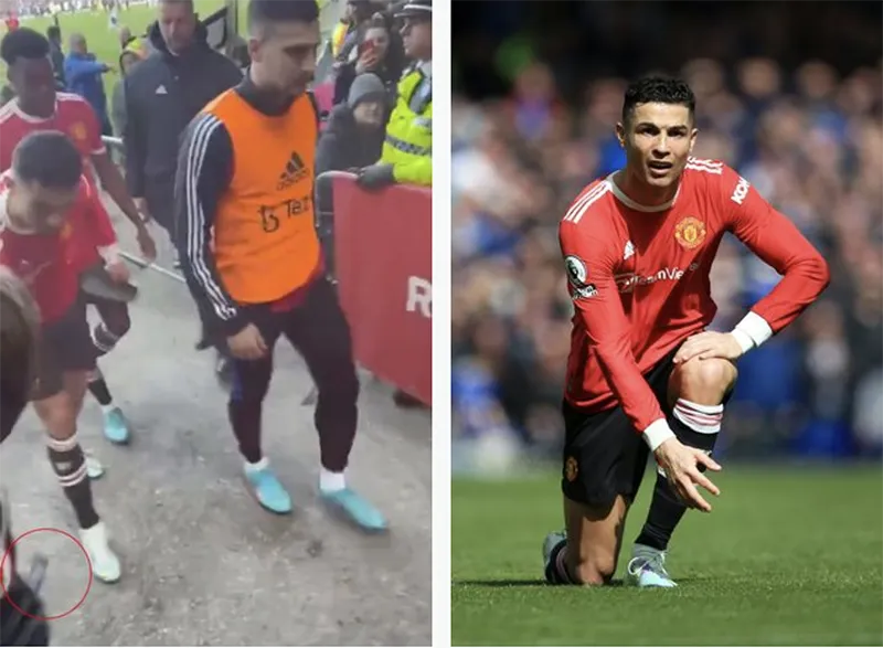 Ronaldo xin lỗi nhưng không được chấp nhận. ẢNH: MIRROR Ronaldo xin lỗi nhưng không được chấp nhận. ẢNH: MIRROR